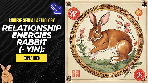 "Unlocking Passion: Rabbit (- Yin) in Chinese Sexual Astrology | Exploring Relationship Energies"