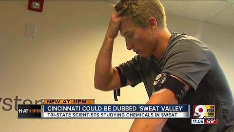 Cincinnati is at the forefront of studying chemicals in sweat and what it could mean for your health
