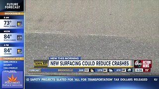 FDOT using high-friction pavement to reduce crashes