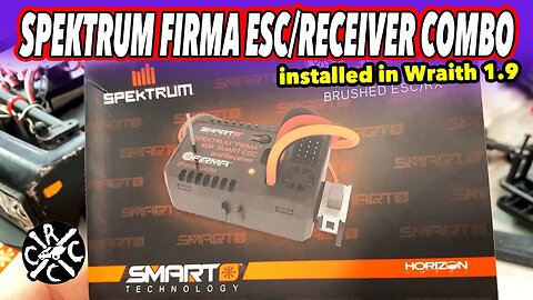 Installing a Spektrum Firma 40a ESC and Receiver Combo In My Son's Axial Wraith 1.9