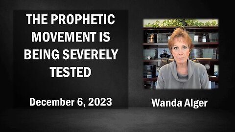 THE PROPHETIC MOVEMENT IS BEING SEVERELY TESTED