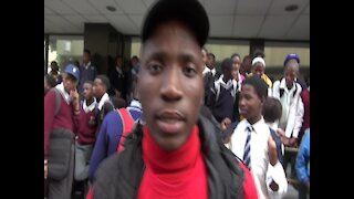 SOUTH AFRICA - Johannesburg - Cosas learners march into JHB (h5v)