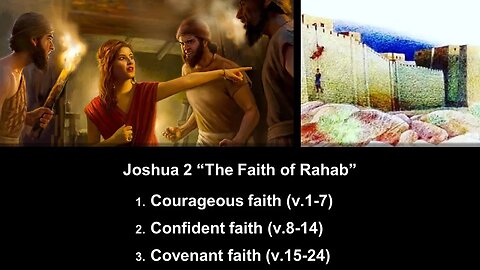 Joshua 2 “The Faith of Rahab” - Calvary Chapel Fergus Falls