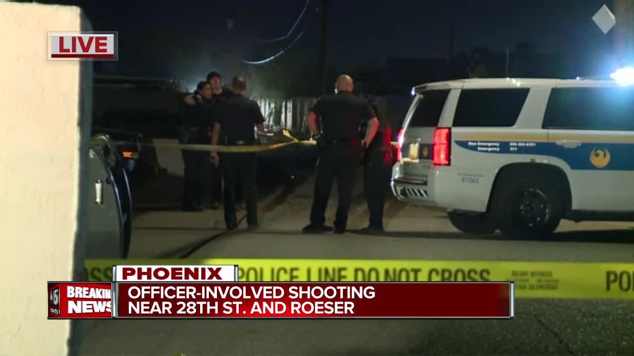 Phoenix police involved in shooting near 28th St and Roeser