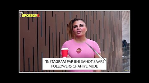 Rakhi Sawant Gets Surrounded By Paps