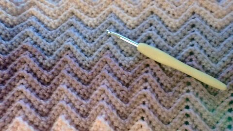 How to crochet the RickRack stitch. Easy beginner friendly.