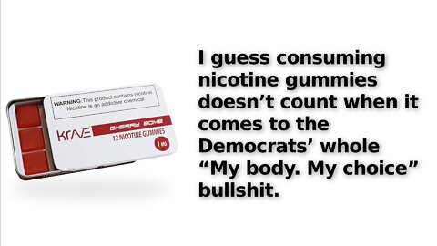 Dems Newest Target in War on Nicotine Shows They Want You Smoking or Using Big Pharma’s Options