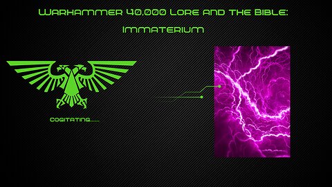 The Immaterium | Warhammer 40k lore and the Bible