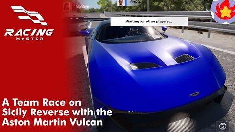 A Team Race on Sicily Reverse with the Aston Martin Vulcan | Racing Master