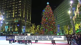 You can nominate your tree to be Detroit's official Christmas tree!