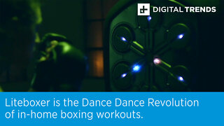 Liteboxer is the Dance Dance Revolution of in-home boxing workouts.