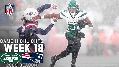 New York Jets vs. New England Patriots | 2023 Week 18 Game Highlights