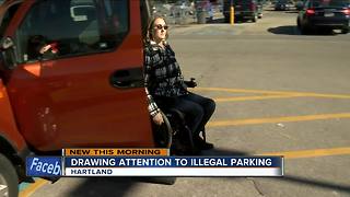 Hartland paraplegic woman has police on speed dial over illegal parkers