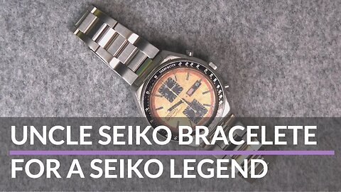 Seiko Legend's New Bracelet - Uncle Seiko Kakume Bracelet