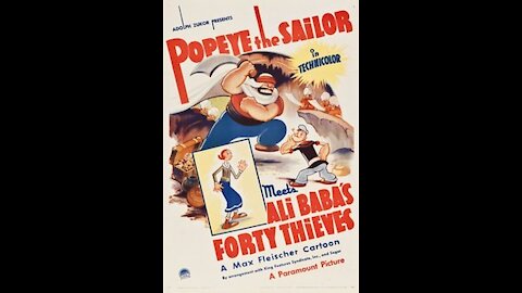 Popeye the Sailor Meets Ali Baba's Forty Thieves (1937) | Directed by Dave Fleischer - Full Movie