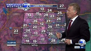 Warmer in Denver Thursday, few flurries Friday