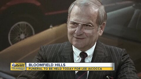 Funeral to be held today for Lee Iacocca in Bloomfield Hills