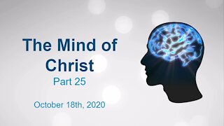 The Mind of Christ Part 25