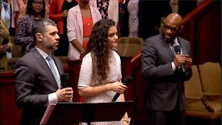 "I Got Saved" sung by the Times Square Church Choir