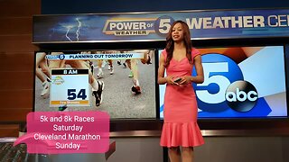 What weather runners can expect in Cleveland this weekend