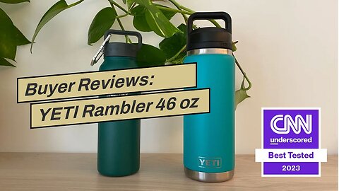 Customer Comments: YETI Rambler 46 oz Bottle, Vacuum Insulated, Stainless Steel with Chug Cap