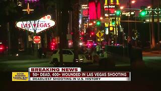 Shooting on Las Vegas Strip kills at least 50, more than 400 hurt