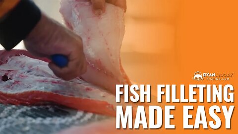 Fish filleting made easy - leave one side on and get the most on your fillet.