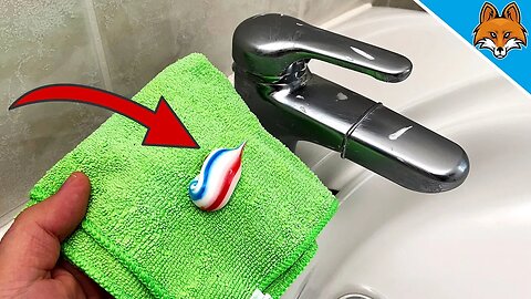Rub Toothpaste on your Faucet and WATCH WHAT HAPPENS 💥 (surprise) 🤯