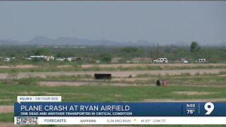 1 dead, 1 injured in plane crash at Ryan Airfield