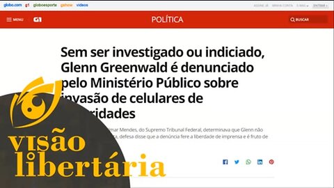 Glenn Greenwald é denunciado pelo MPF | Visão Libertária - 22/01/20 | ANCAPSU