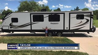 Camper stolen along with precious memories