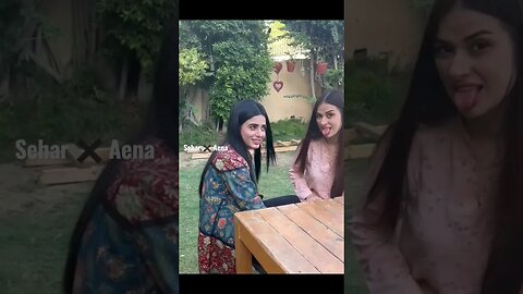 Sehar khan ✖ Aena Khan ki Gossip Vs Cameraman #seharkhan #aenakhan #shorts #viral #set #india