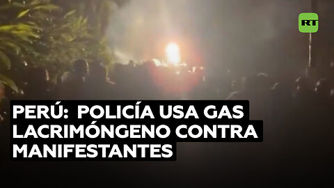 Enfrentamientos en Machu Picchu: Policía lanza gases lacrimógenos contra manifestantes