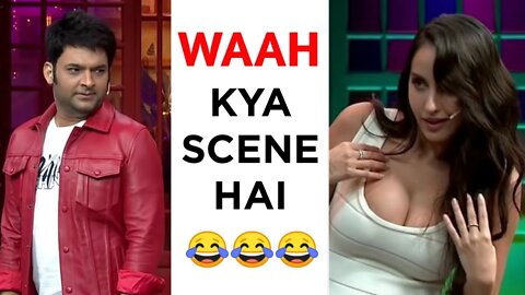 Nora Fatehi And Kapil Sharma Double Meaning #tkss #thuglife #memes #thuglife #kapilsharma