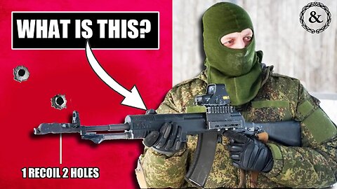 This Russian Rifle Fires 2 Bullets into 1 hole