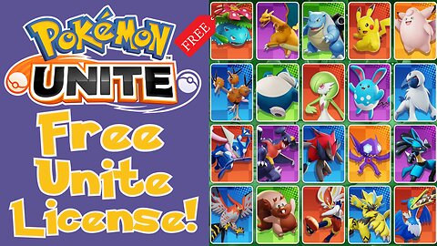Claim Your Free Pokémon Unite License Box NOW!! December 2023 #pokémonunite