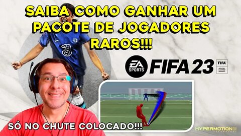 GANHANDO UM PACOTE DE JOGADORES RAROS SÓ CHUTANDO COLOCADO NO FIFA 23 ULTIMATE TEAM - PS5 - Ep. #7