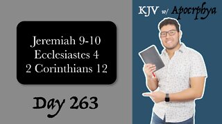 Day 263 - Bible in One Year KJV [2022]