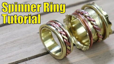 How to make a spinner ring - (2 Different Styles)