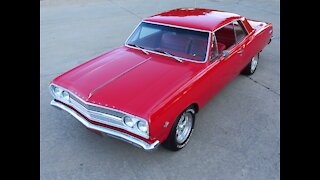 1965 Chevrolet Chevelle Malibu 350 V8 3 Speed Three on the Tree Manual Semi Restored