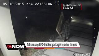 Police using GPS-tracked packages to deter thieves