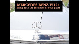 Mercedes W124 - How to revive your faded dull paint DIY