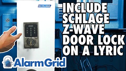 Including a Schlage Z-Wave Lock with the Honeywell Lyric
