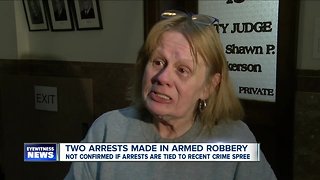 Two arrests made in armed robbery