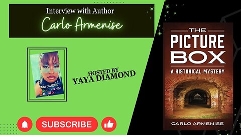 Interview with Amazon Author Carlo Armenise - The Picture Box: A Historical Mystery