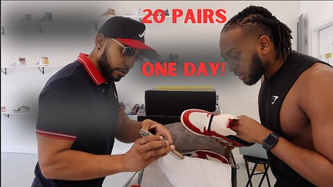 BUYING 2O SHOES IN ONE DAY! | ANOTHER SOLE CHANCE
