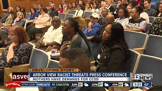 Parents demand change after Arbor View HS racist threats