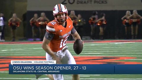 OSU Wins Season Opener, 27-13