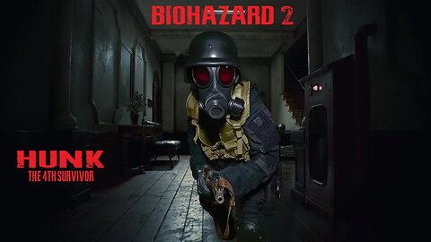 HUNK Playing As HUNK In Resident Evil 2 / Biohazard 2 Remake