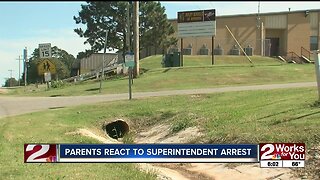 Parents react to superintendent arrest